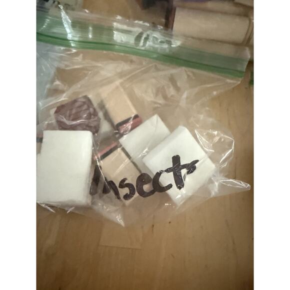 VINTAGE Rubber Stamps Lot + 60 Animals, Botanical, Baskets +More - Picture 2 of 7